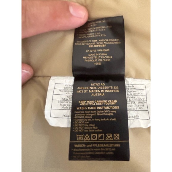 ML1 Sutton Premium Outerwear Destroyer Jacket Men’s Size Large - Picture 7 of 9